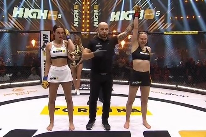 high league maja staśko masza walka wideo