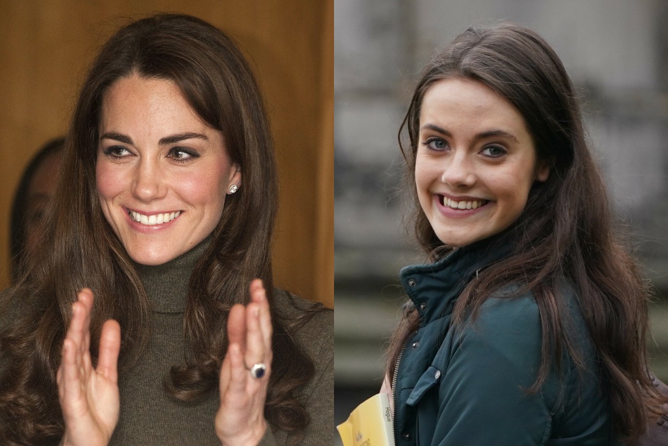 Meg Bellamy jako Kate Middleton w 6. sezonie "The Crown".