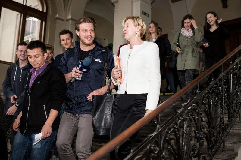 Agata Duda w czasie kampanii prezydenckiej.