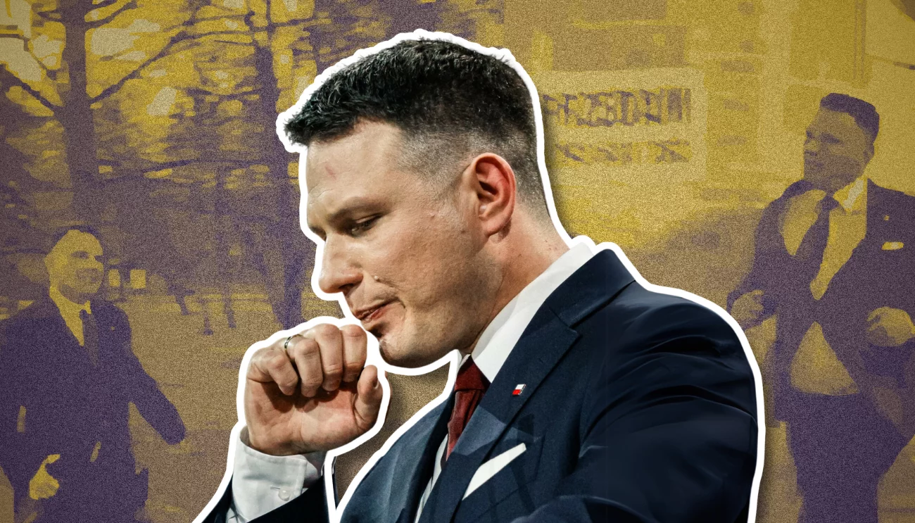 Dlaczego Sławomir Mentzen biega na wiecach?