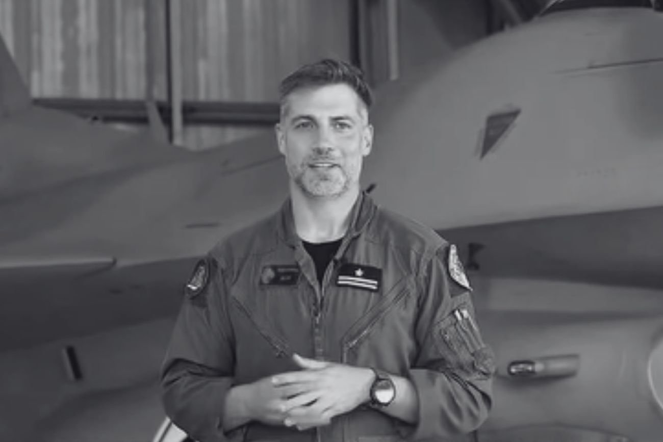 Ostatnie kadry przed tragedią. Tak major Krakowian przygotowywał się do pokazu