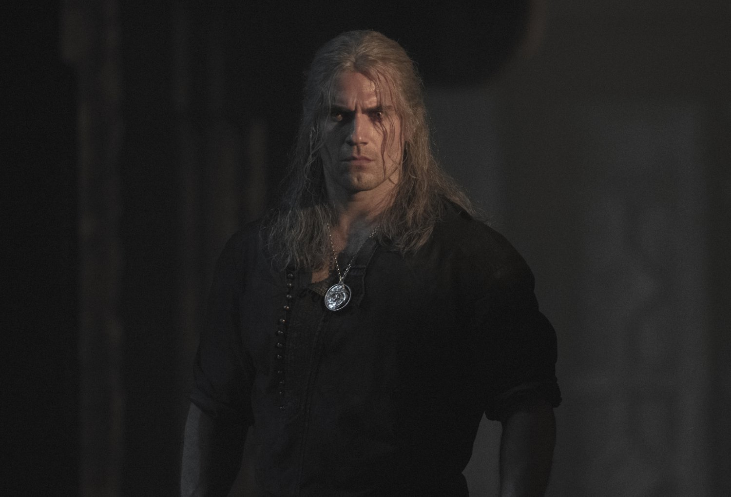 Henry Cavill jako Geralt z Rivii w serialu "Wiedźmin".