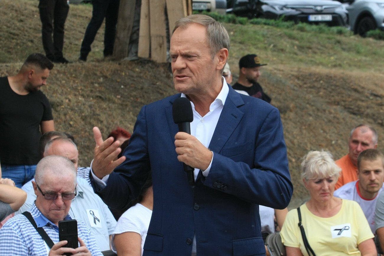 Donald Tusk w Krośnie Odrzańskim