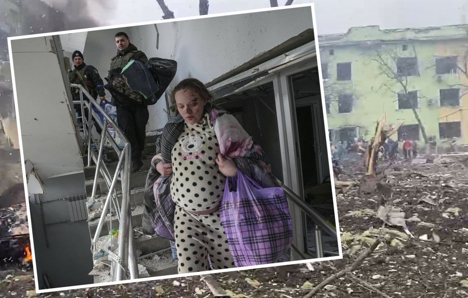 Rosjanie znów w absurdalny sposób zaprzeczali przeprowadzeniu ataku bombowego na szpital w Mariupolu.