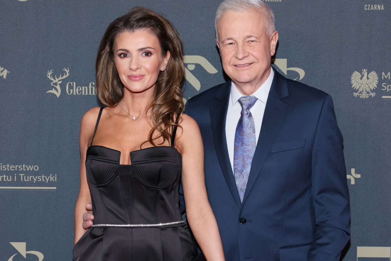 Apoloniusz Tajner z partnerką na Gali Mistrzów Sportu. Czułe objęcia