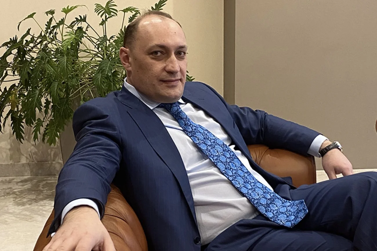 Denis Kirejew, oskarżony o zdradę.
