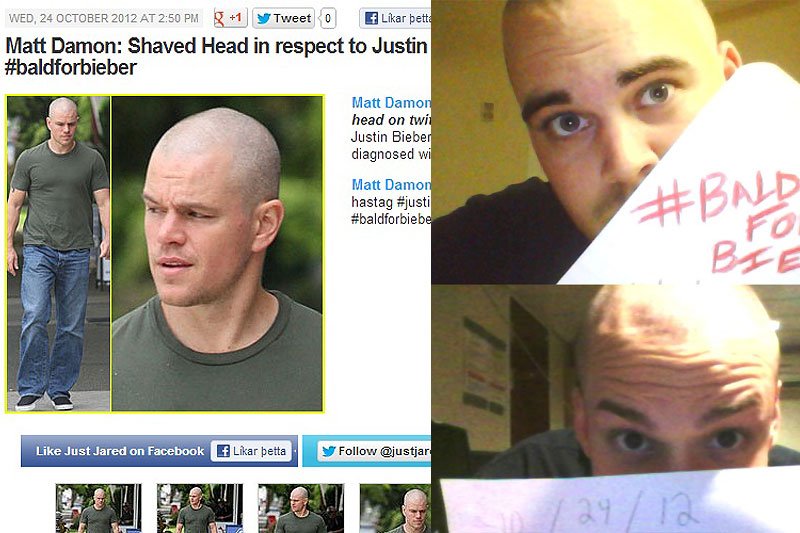 Akcja #BaldForBieber była wielkim internetowym oszustwem. Justin Bieber wcale nie ma raka