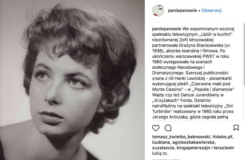 Zmarła Grażyna Staniszewska