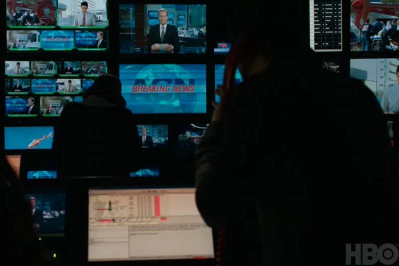 Kadr z serialu "The Newsroom"
