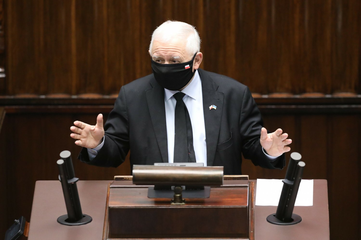 Prezes PiS przedstawił dziś projekt ustawy o obronie ojczyzny