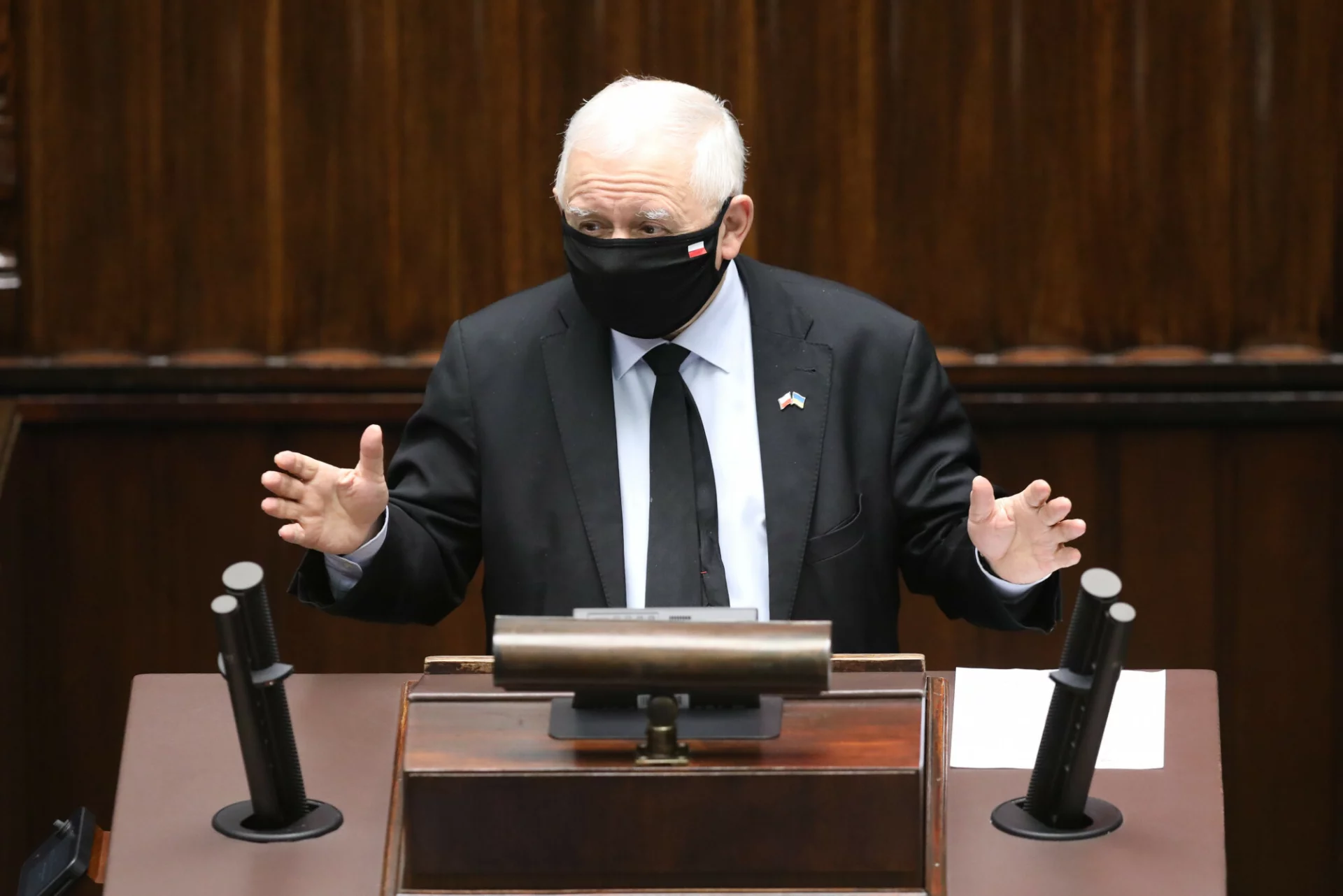 Prezes PiS przedstawił dziś projekt ustawy o obronie ojczyzny