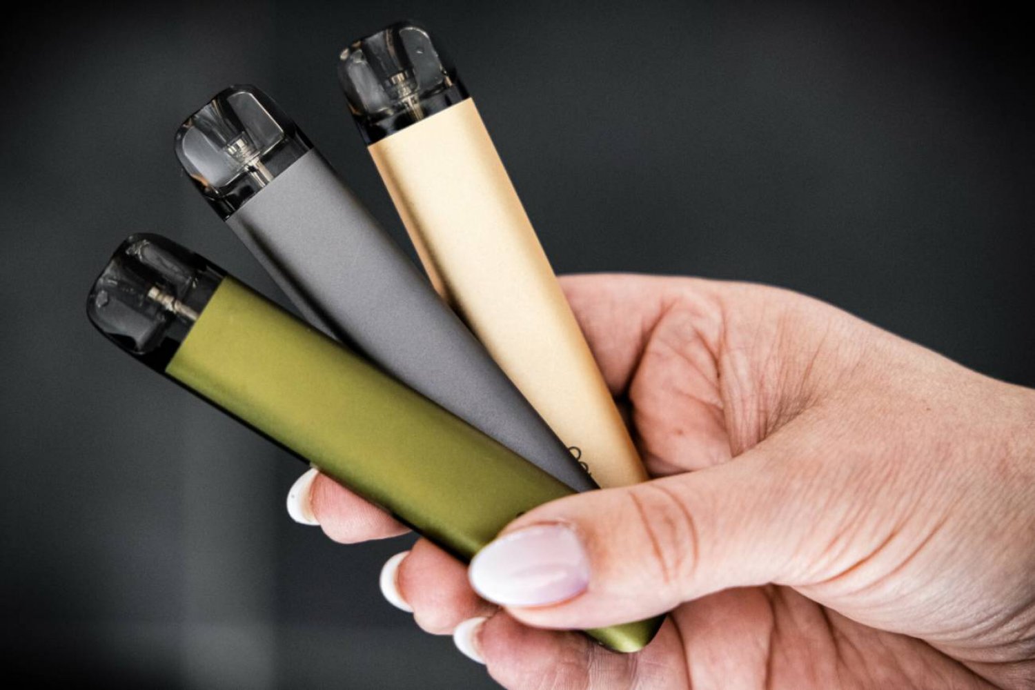 Urządzenia do vapingu.