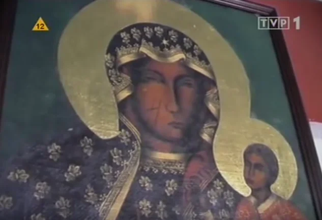 Czarna Madonna w Cazales. Kadr z filmu "Les Polonais. Legiony Polskie na San Domingo".