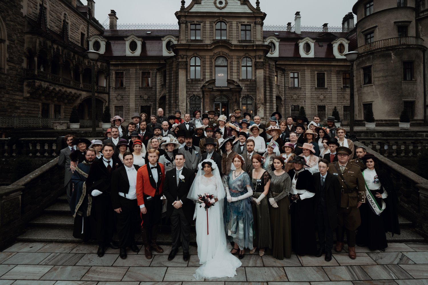 Jeden z larpów zorganizowanych na zamku w Mosznej