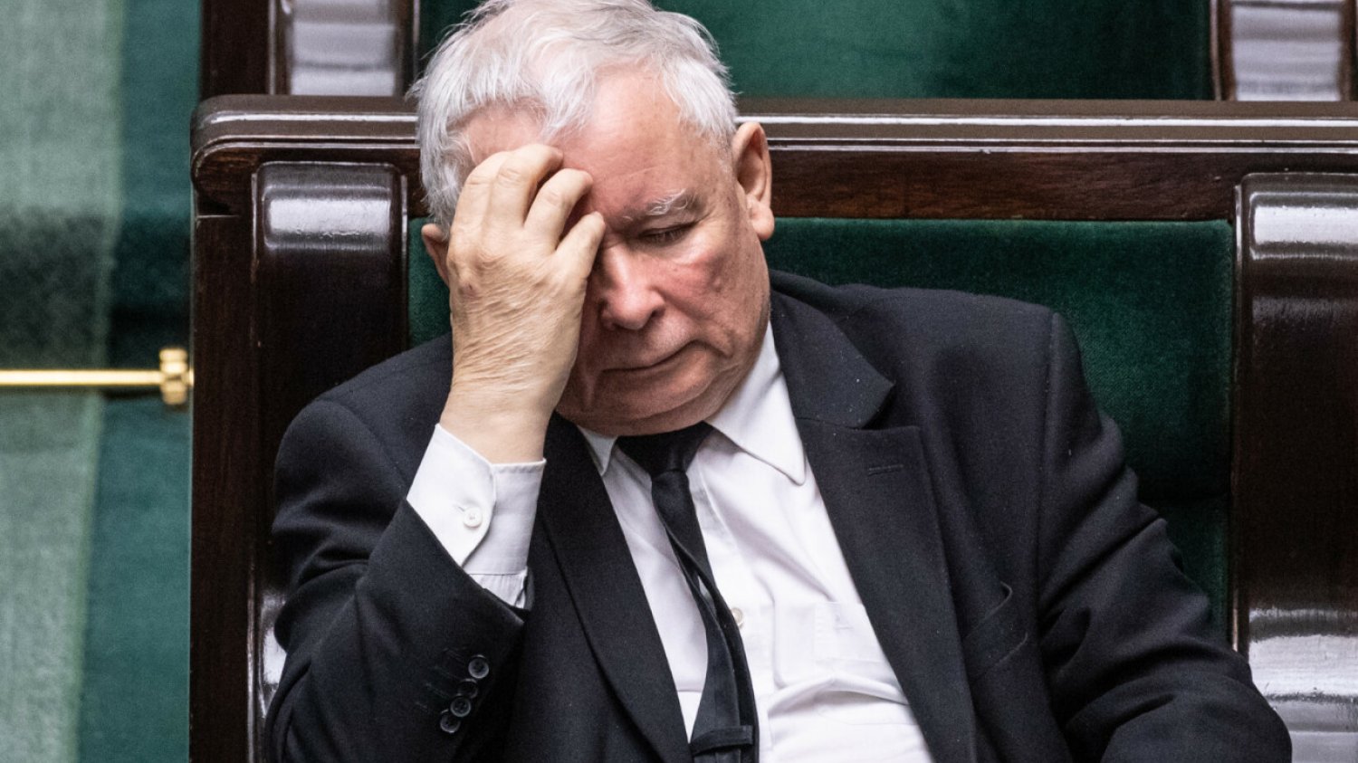 Nowy sondaż Kantar. PiS i KO remisują Jarosław Kaczyński w Sejmie