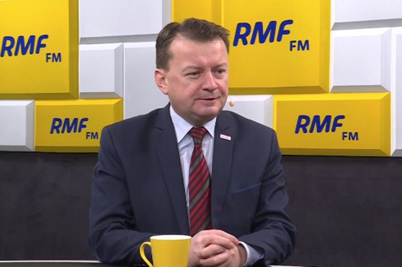 Mariusz Błaszczak dziwnie odpowiadał na pytania o rekonstrukcję rządu.