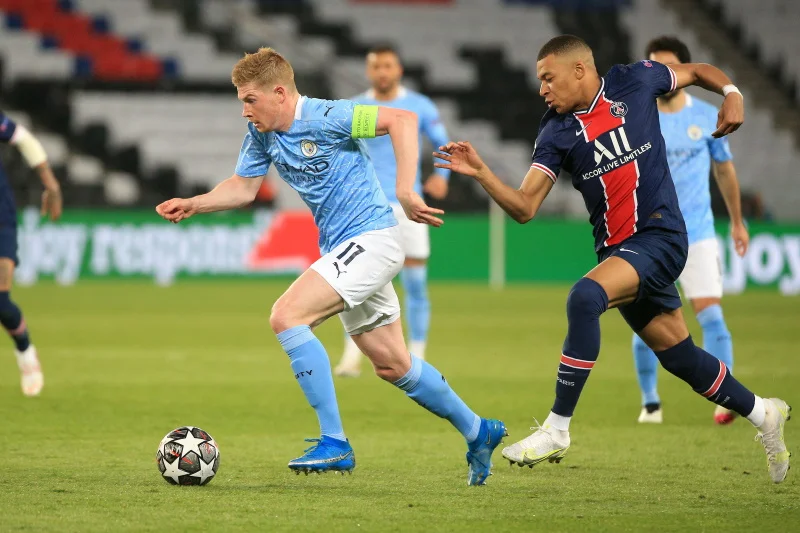 Manchester City po kapitalnej drugiej połowie w Paryżu jest jedną nogą w finale Ligi Mistrzów
