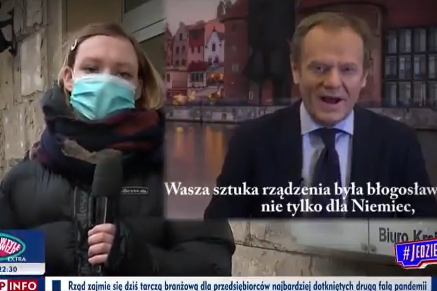 TVP Info zapytało Polaków, dlaczego Donald Tusk chwali Niemców po niemiecku.