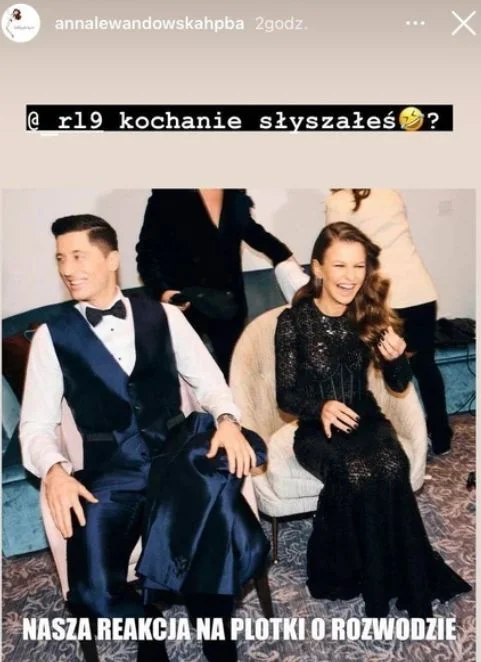 Anna i Robert Lewandowscy śmieją się z plotek o rozwodzie?