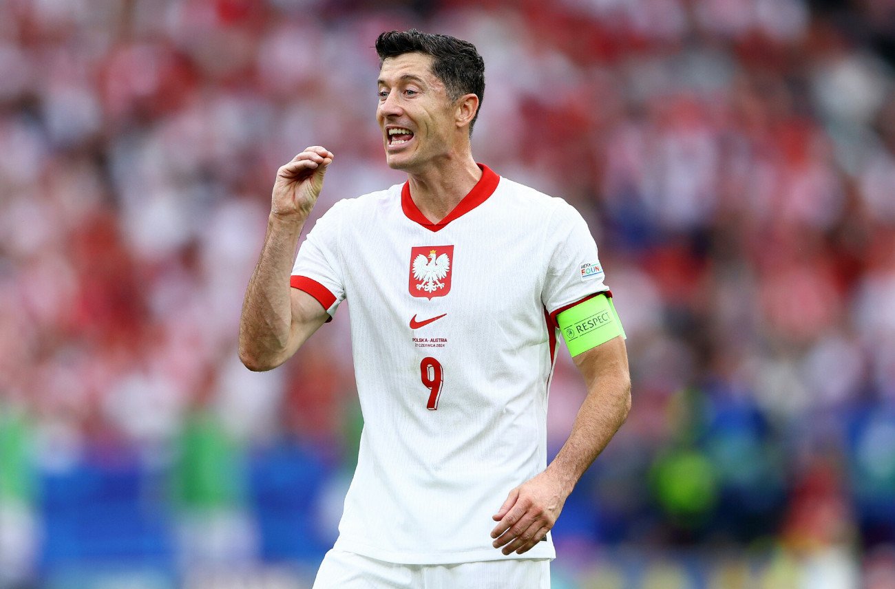 Robert Lewandowski nie poprawił gry reprezentacji Polski po wejściu na boisko w 60. minucie meczu z Austrią