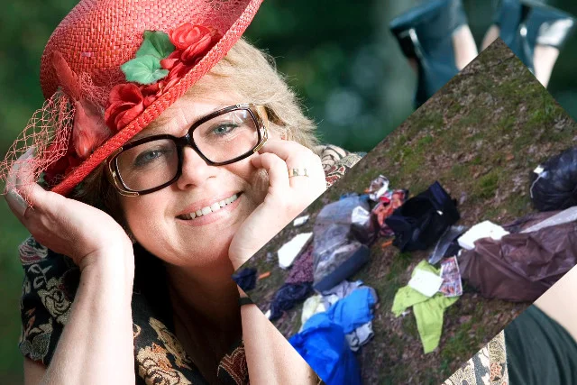 Kalicińska zbiera, chamy wyrzucają.