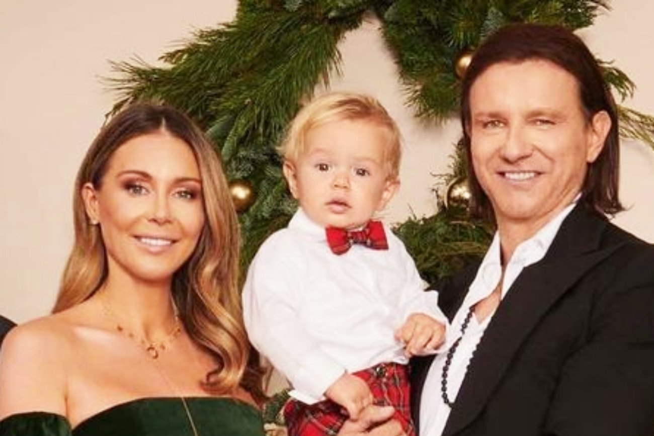 Radosław Majdan wyciął synów Małgorzaty Rozenek ze świątecznego zdjęcia