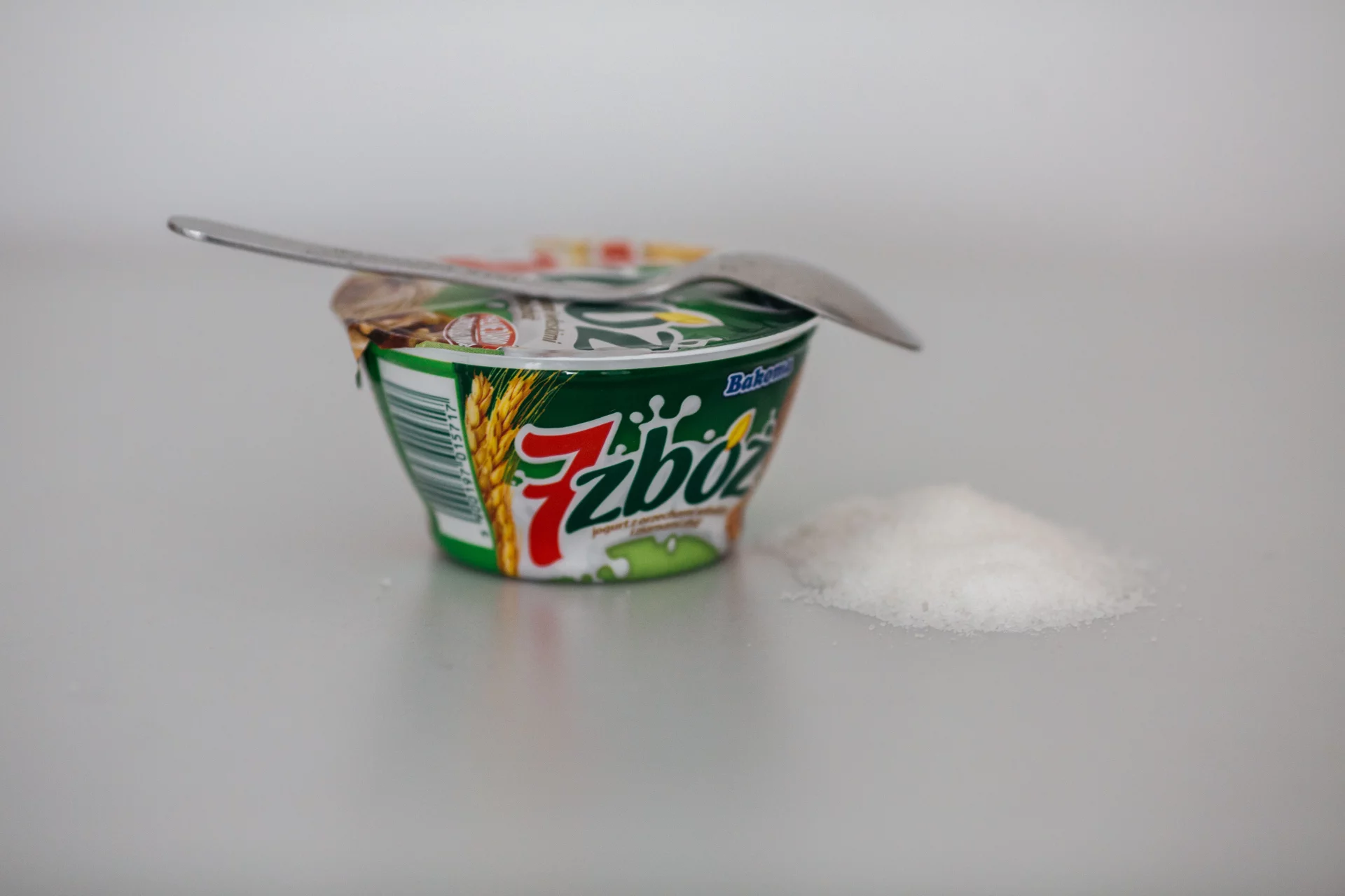 150 g jogurtu Bakomy = 3 łyżeczki cukru