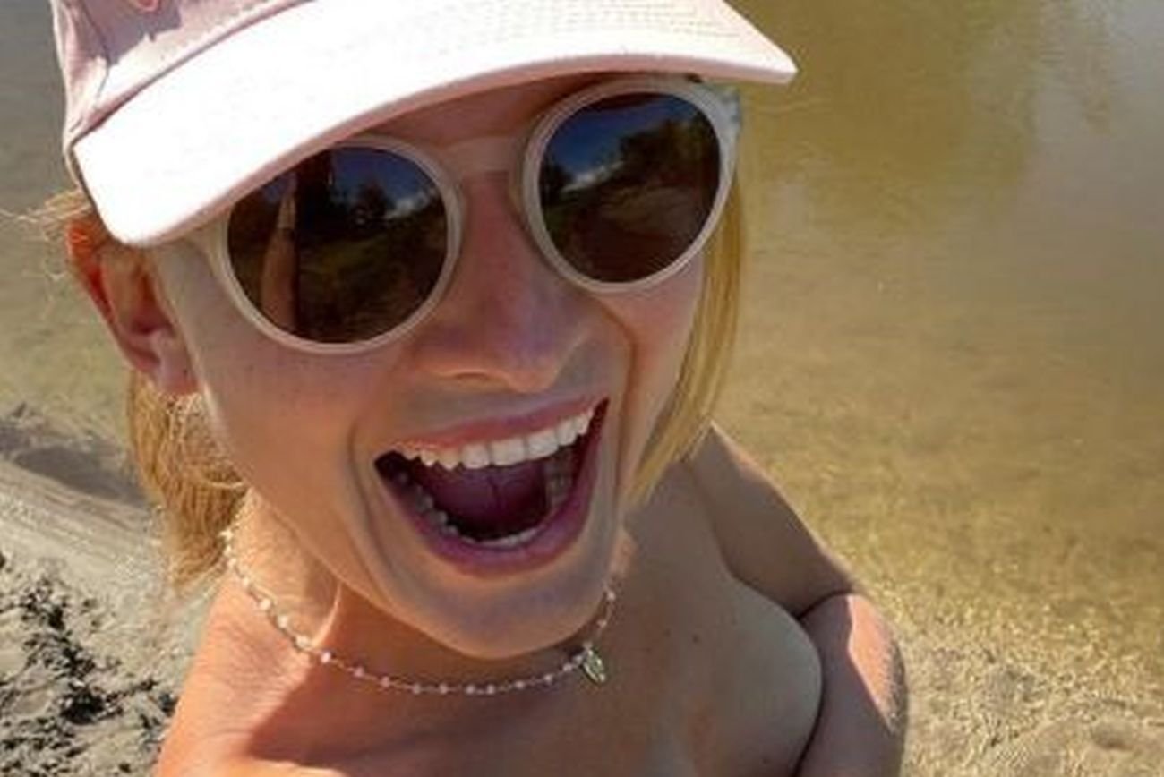 Joanna Moro pokazała nagie zdjęcie nad wodą. Odpoczywała na Warmii.