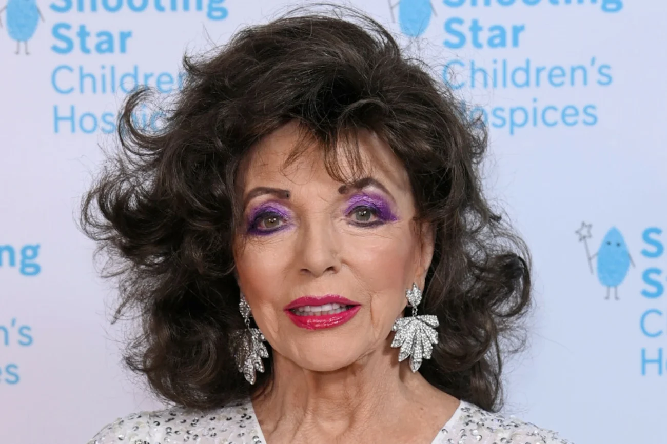Mąż Joan Collins zgwałcił ją na pierwszej randce.