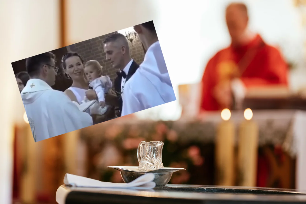 Ksiądz nazwał ojca dziecka "tłukiem"? Duchowny odpowiada na viralowy filmik