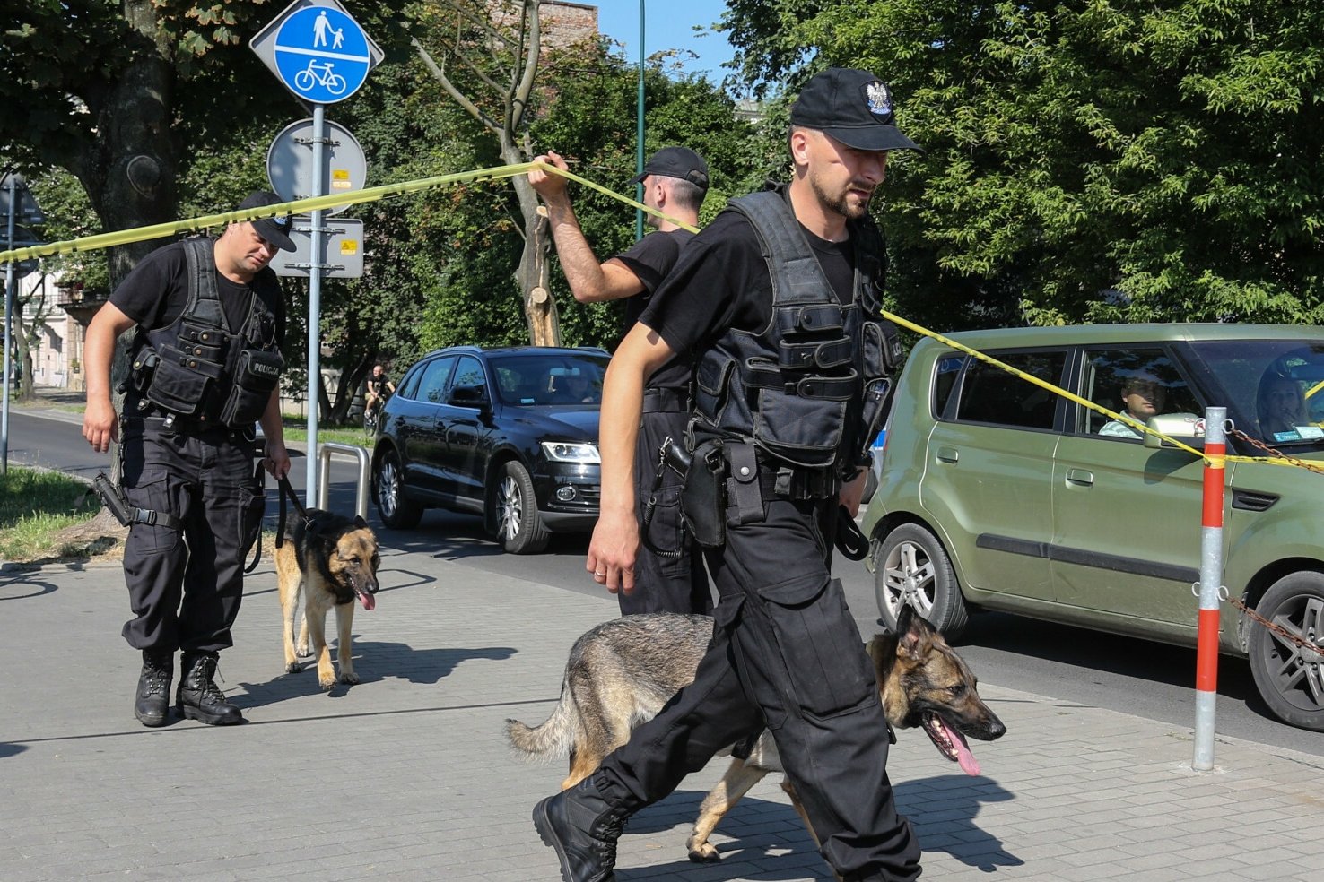 Zielona Góra. Ewakuacja części miasta. Policja każe zabrać trochę rzeczy.