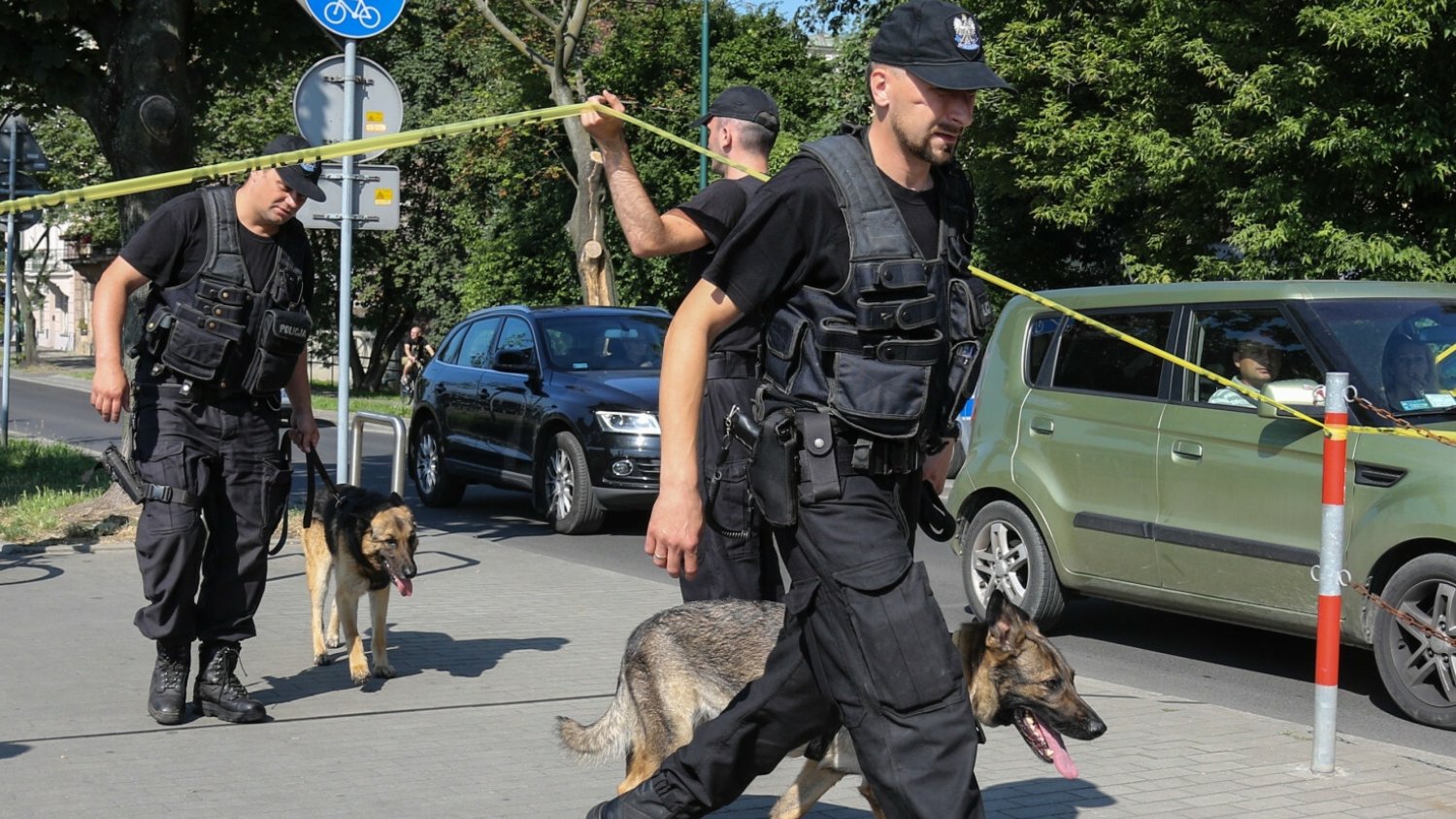 Zielona Góra. Ewakuacja części miasta. Policja każe zabrać trochę rzeczy.