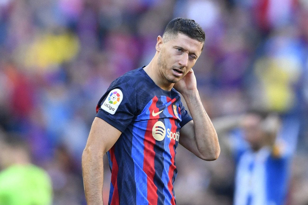Robert Lewandowski na gola w barwach Barcelony czeka od 29 października. Polak w sobotę zaliczył przeciętny występ.