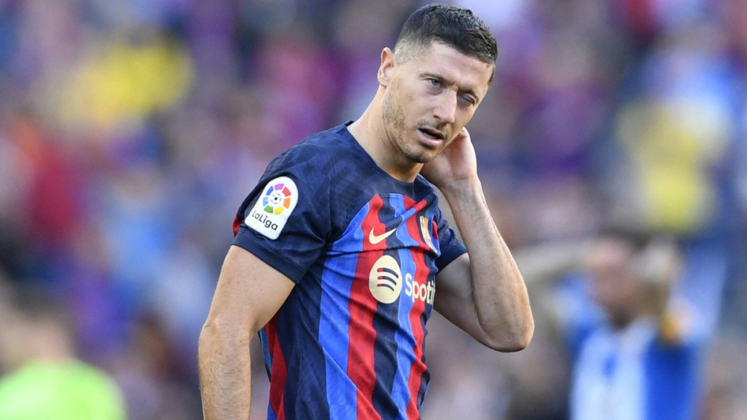 Robert Lewandowski na gola w barwach Barcelony czeka od 29 października. Polak w sobotę zaliczył przeciętny występ.