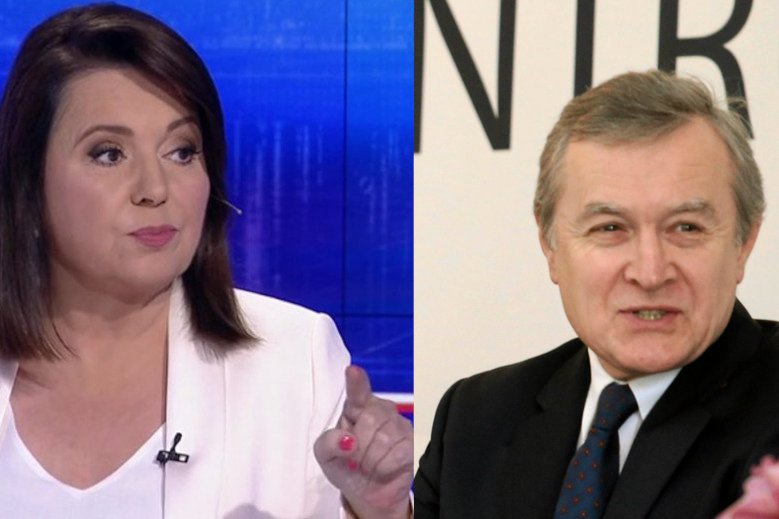 Zdaniem Piotra Glińskiego Danuta Holecka za poprzedniej władzy zachowywała się jak mężczyzna i niepowodzenia "przyjęła na klatę".