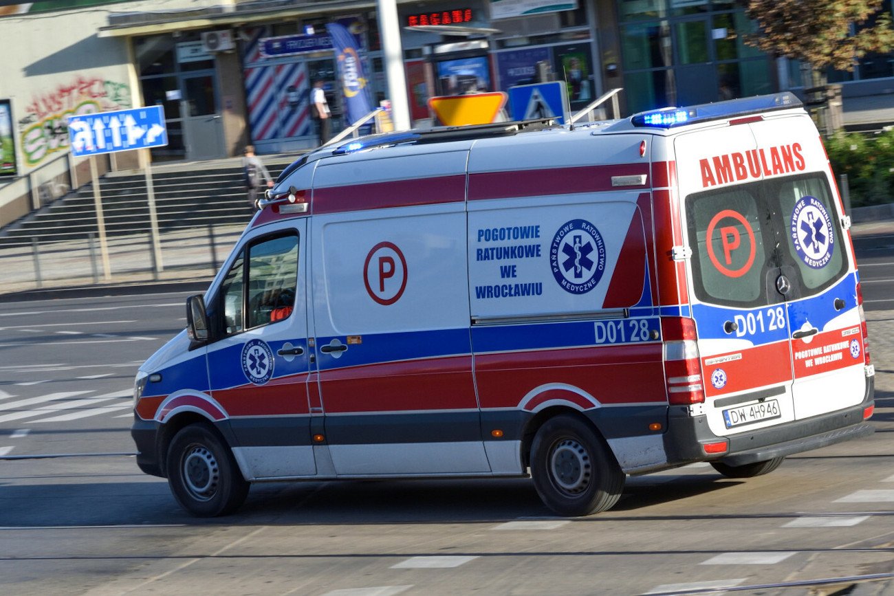 5-latek wypadł z drugiego piętra.