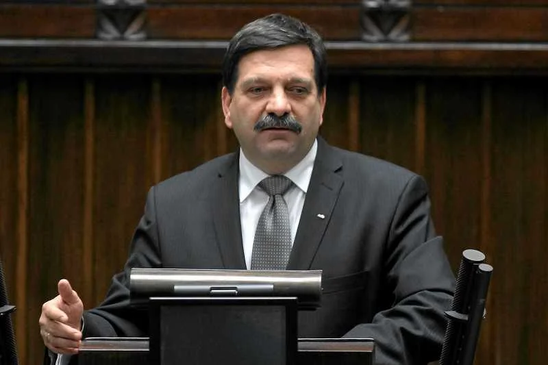 Na zdjęciu poseł PiS Janusz Śniadek