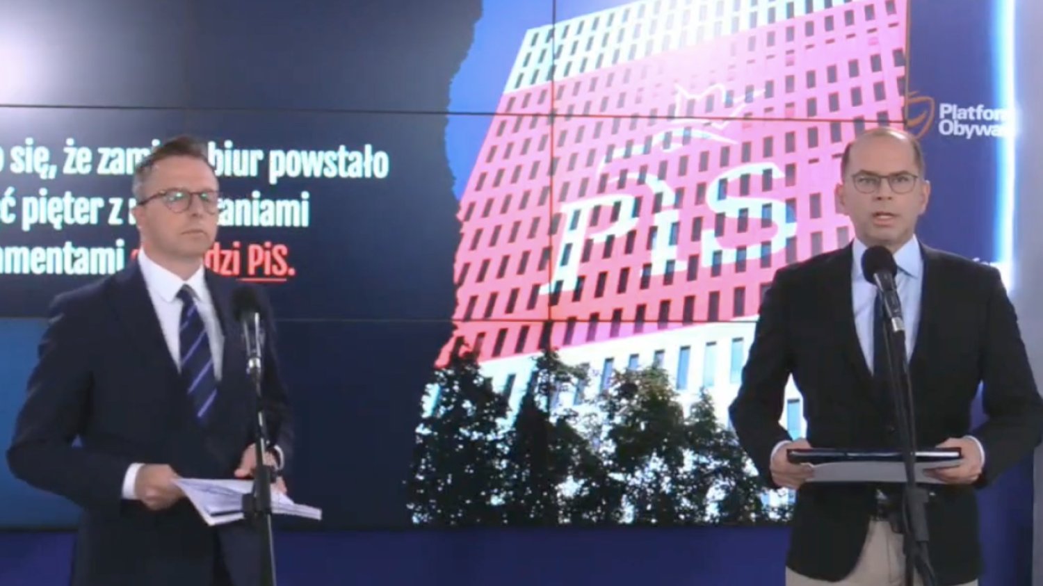 Dariusz Joński i Michał Szczerba