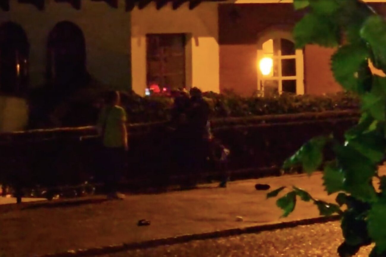 Olsztyn. Mężczyzna został wrzucony do rzeki Łyny.