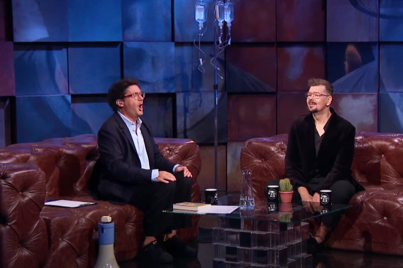 Figurski u Wojewódzkiego. Rozmowa pełna większych i mniejszych uszczypliwości