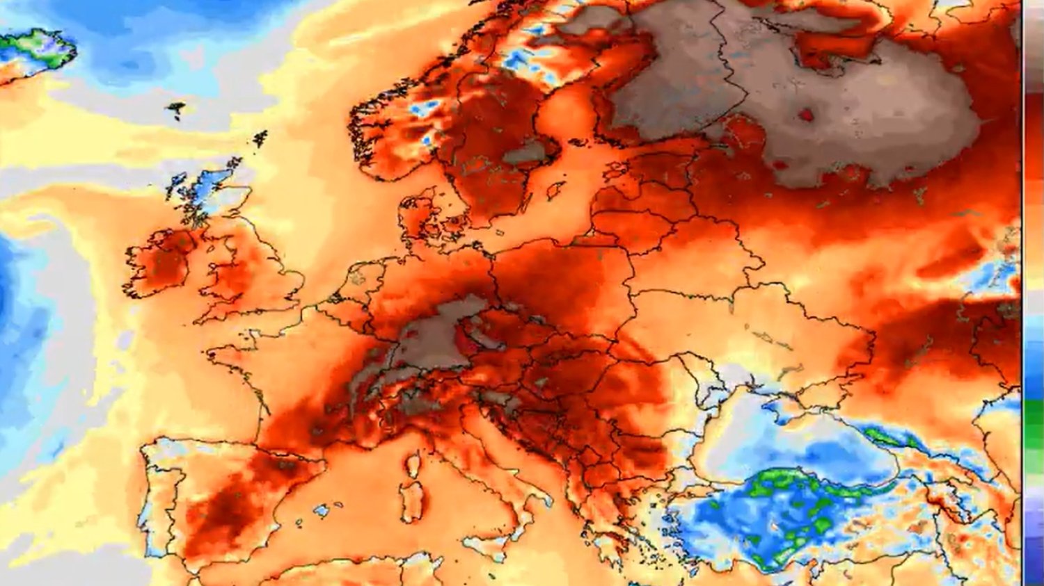 "Gorąca fala" nad Europą