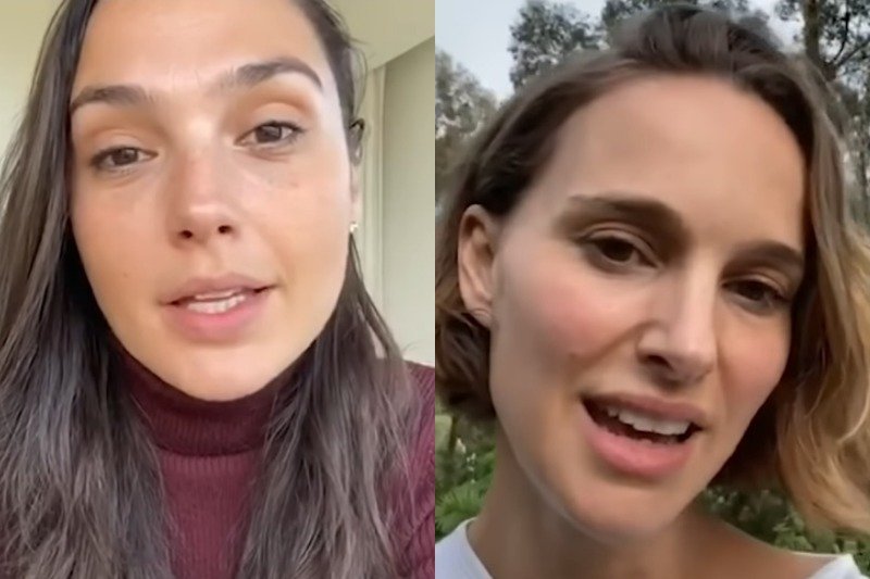 "Imagine" Johna Lennona zaśpiewała m.in. Gal Gadot i Natalie Portman.