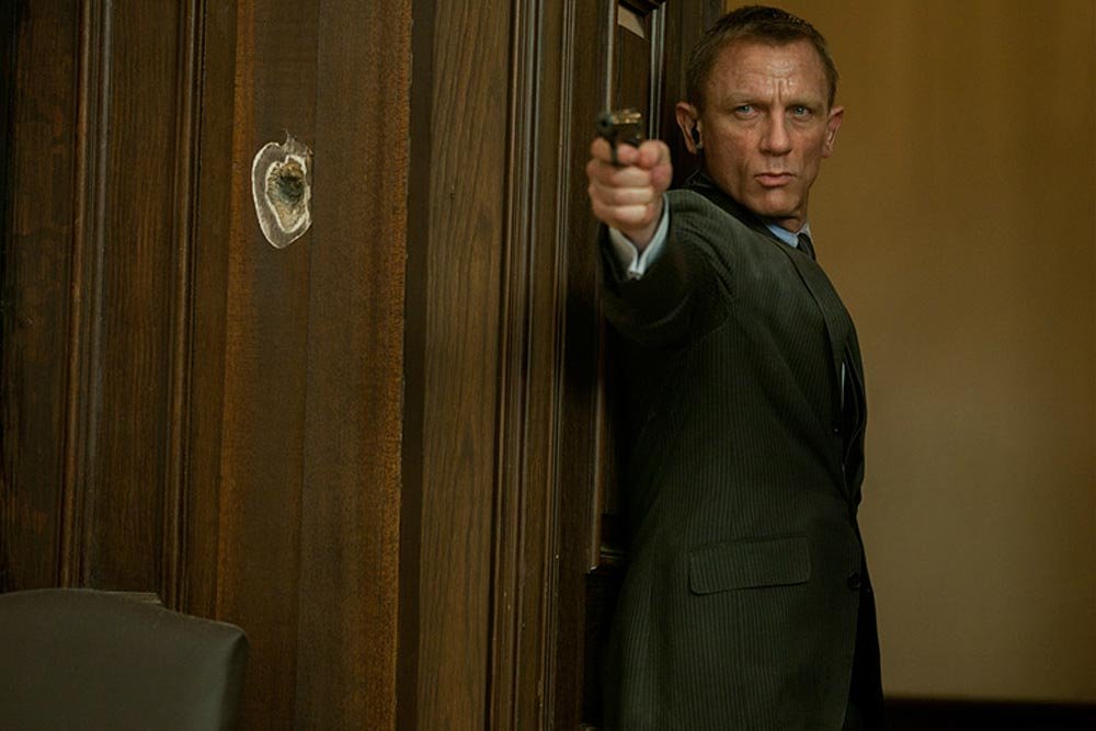 Daniel Craig w najnowszym filmie o Jamesie Bondzie "Skyfall"