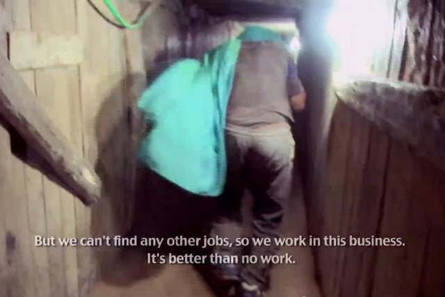 Przez tunele do Strefy Gazy szmuglowane są podstawowe dobra oraz broń i materiały wybuchowe.