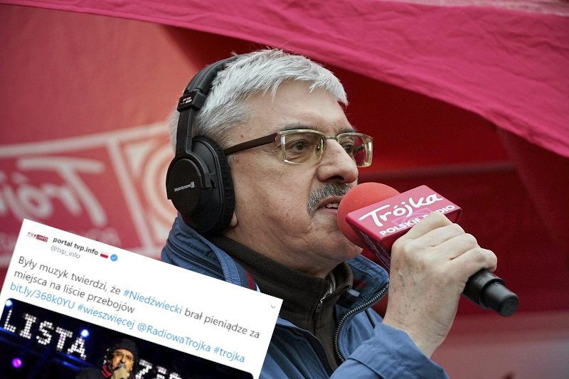 TVP Info usunęło tekst oczerniający Marka Niedźwieckiego.