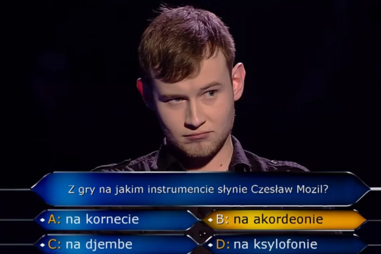 Krzysztof Wójcik jako pierwszy wygrał "Milionerów". Zgłosił się ponownie