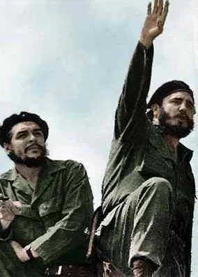 Che Guevara i Fidel Castro w 1961 r.