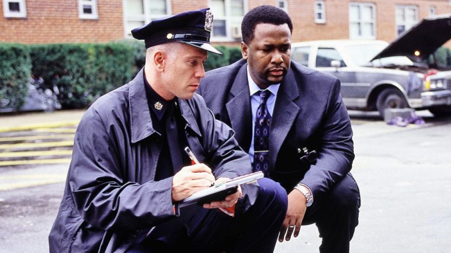 najlepszy serial kryminalny wszech czasów? The Wire kadr z "The Wire"