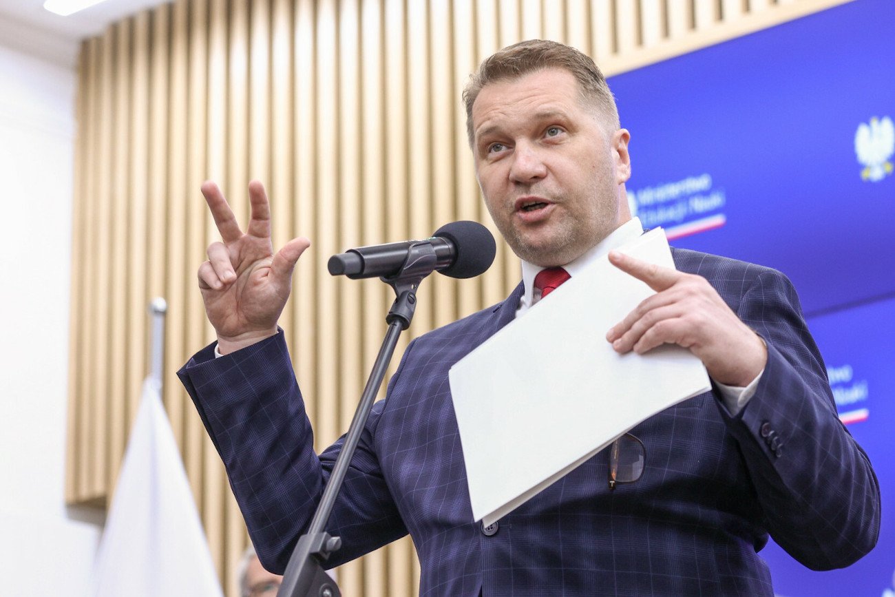 Minister Przemysław Czarnek uważa, że zapaści w edukacji nie ma.