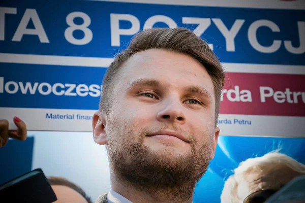 Krzysztof Truskolaski, poseł Nowoczesnej.